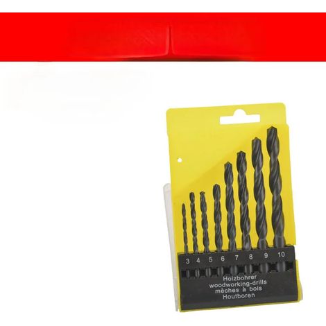 Forets hélicoïdaux acier rapide, perçage bois métal plastique (1/5)