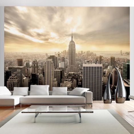 Papier Peint "New York Manhattan à l'Aube" 154 x 200 cm (1/2)