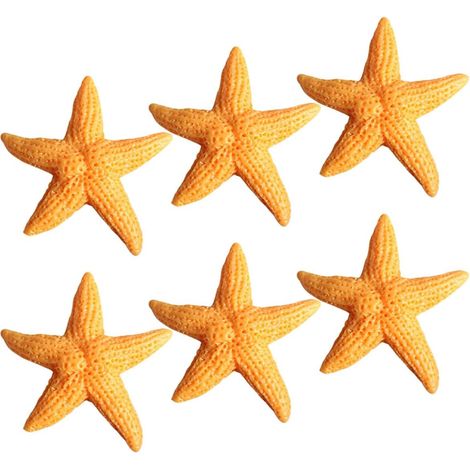 Aimants pour Réfrigérateur Forme de Mer Jaune en Résine Lot de 6 Super Adsorption et Résistant la Décoloration, Maison Bureau (1/5)