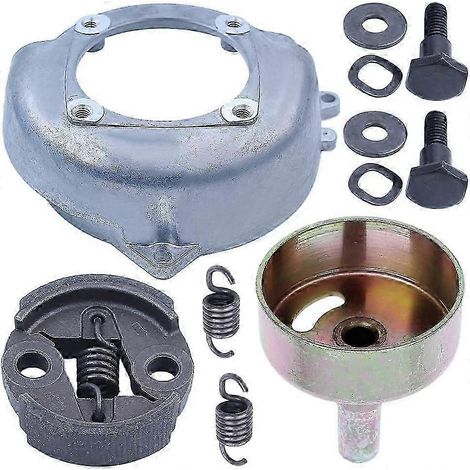 Rondelle de boulon de tambour d'embrayage 9T, couvercle de ventilateur pour moteur de tondeuse Honda GX25, pièce détachée 19611 Z0H 000, 22000 ZM3 003 (1/5)