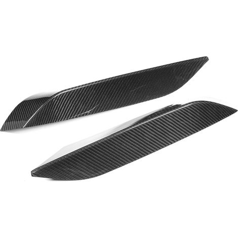 Coperture per palpebre in fibra di carbonio KIMISS per F80 M3 e F82/F83 M4 - Rialzo per labbro separatore della presa d'aria del paraurti anteriore (1/5)