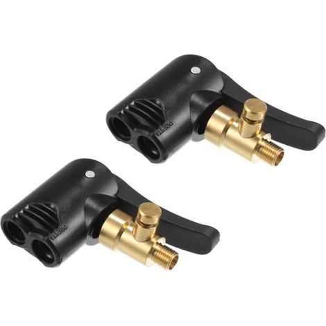 Pièce de pompe à pied 1 Ensemble Tuyau Gonfleur Pneu 16 cm + Adaptateur valve Connecteur Dégonflable (1/5)