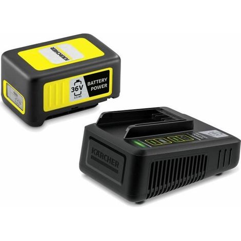 Batería Kärcher 36V 2.5 Ah Amarilla con pantalla LCD