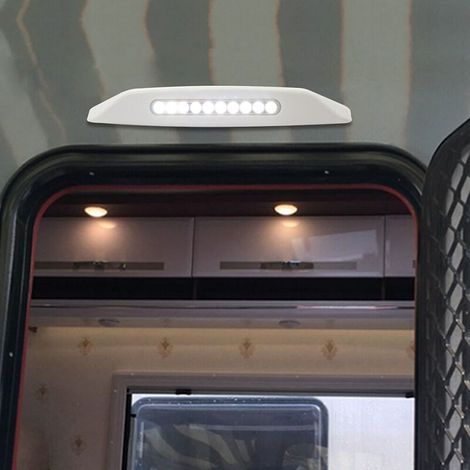RHG 12V LED Auvent Lampe Étanche Extérieur Lampes Barre Lumineuse pour Camping-Car Caravane RV Van Camper (1/4)