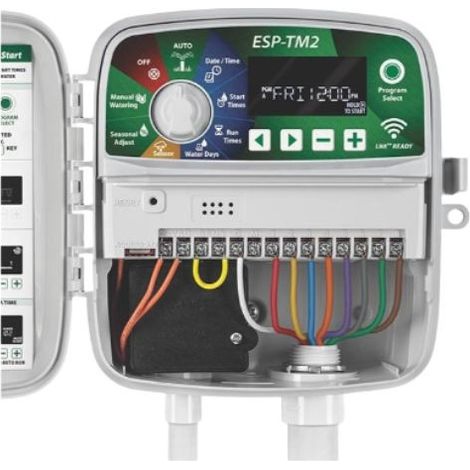 Programmateur arrosage - Programmateur ESP-TM2 - 6 stations - Wifi - Outdoor de Rainbird
