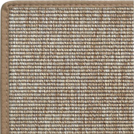 Tapis intérieur / extérieur Nusa - Beige - Galon beige foncé - 140 x 200 cm (1/3)