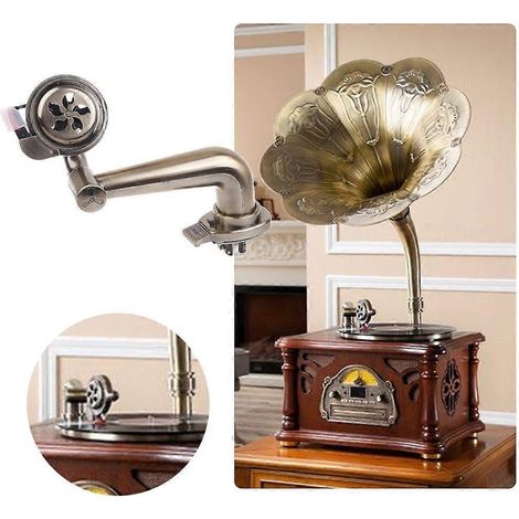 Bras de lecture vintage pour phonographe vintage, bras de levage (1/4)