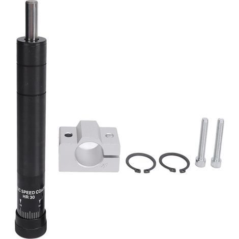 Pneumatischer hydraulischer Stoßdämpfer aus Aluminiumlegierung, einstellbare Dämpfungskraft, 30 mm Hub, 300 kg Stoßdämpfer (1/5)