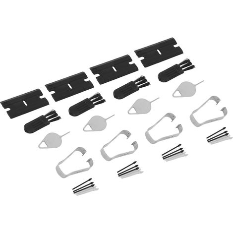 Jeu d'embouts de stylet pour Galaxy Tab S9/S9+/Ultra/FE - Remplacement lisse en noir et gris (1/5)
