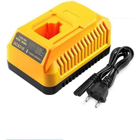 Chargeur de Batterie, Chargeur Multivolt pour Batterie Dewalt, Compatible avec les Batteries Ni-Cd & Ni-Mh de 7.2V à 18V, Modèles DC9096, DC9098, DC9099, DC9091, DC9071, DE9057, DW9096 (1/4)