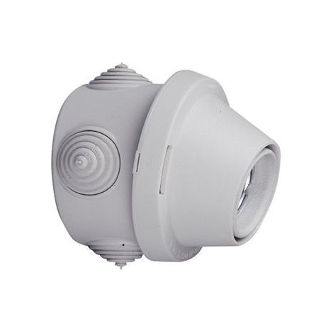 Portalámparas porcelana E27 caja estanca rect (1/4)
