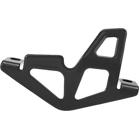 Protection d'étrier de frein de VTT en alliage d'aluminium, antichoc, facile à installer, légère, adaptée aux roues de 26 à 29 pouces, argentée. (1/5)