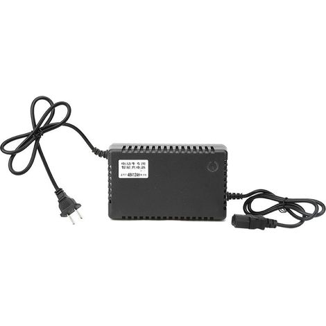 Chargeur pour vélo électrique 48V 12AH, dispositif de recharge haute qualité CN 220V pour recharge de batterie de vélo électrique (1/5)