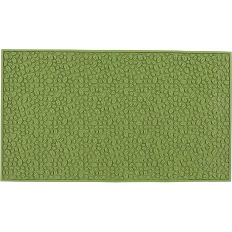 Paillasson de bar PVC antidérapant, isolant, compatible lave-vaisselle, résistant à la chaleur, sans odeur, tapis de service pour café et maison, vert (1/5)
