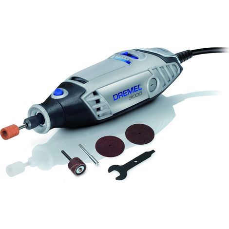 DREMEL MINI TRAPANO MULTIFUNZIONE 130W CON 5 ACCESSORI