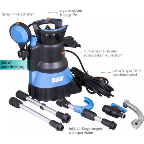 Güde Regenfass-Tauchpumpe GFP 5201 B-Ware Refurbished (1/5)