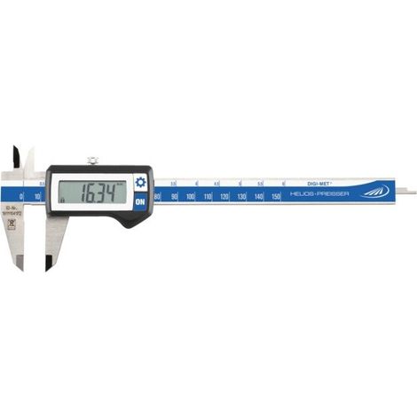 Helios Preisser Taschenmessschieber DIGI-MET (Messbereich: 0-150 mm)