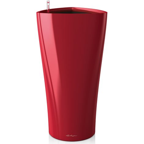 LECHUZA DELTA Premium 30 Komplettset scarlet rot hochglanz