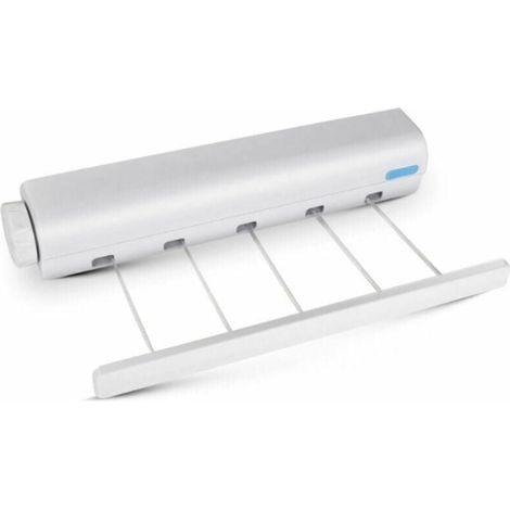 Expandable Wall-Mounted Clothes Airer, Wall-Mounted Clothes Dryer with 5 3.75 Meter Long Wires, Indoor and Outdoor Clothes Airer MUMU (1/4)