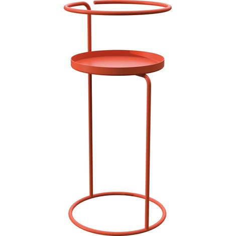 Sellette Cylindra Métal 55x26 cm Ø23 cm Terracotta Louis Moulin (1/3)