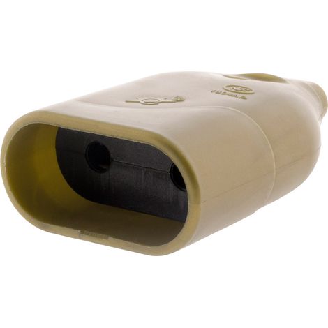 Fiche femelle 2P 6A - or - Zenitech (1/5)
