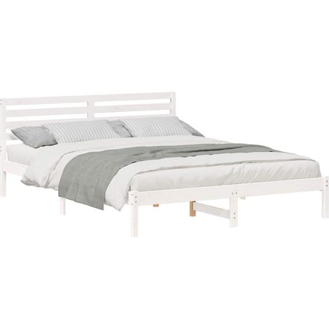 Maison Exclusive - Estructura de cama 160 x 210 cm Madera de pino