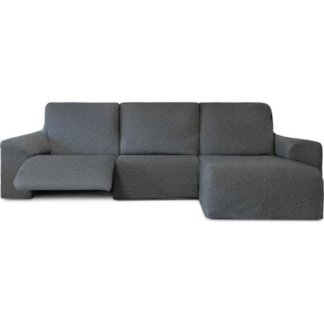 Housse De Canapé M/0 Ch. Longue Relax Premium Roc Droite C/16 Bras Court (1/5)