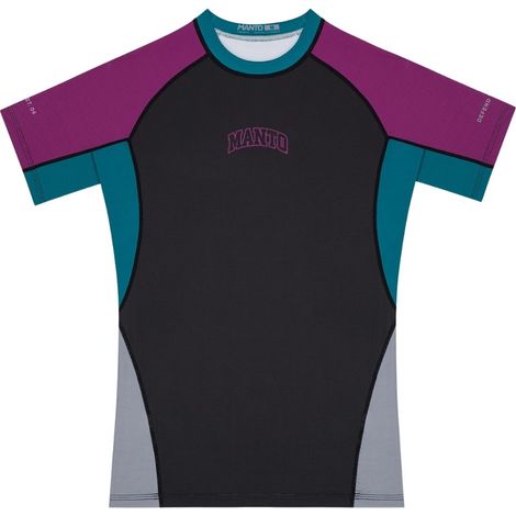 MANTO Rashguard Kurzarm Varsity Multicolor S