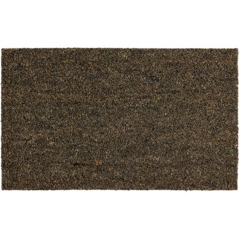 Paillasson en Fibre de Coco "Lionel" 45x75cm Marron (1/5)