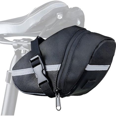 Verstellbare Fahrradsatteltasche 16-30 cm - Aerodynamisch, wasserdicht und reflektierend (1/5)