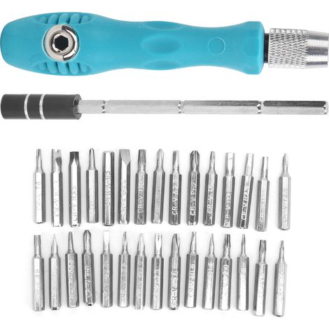 32-in-1-Schraubendreher-Set, Präzisionsbits für die Reparatur elektronischer Geräte, Multifunktionswerkzeug (1/5)