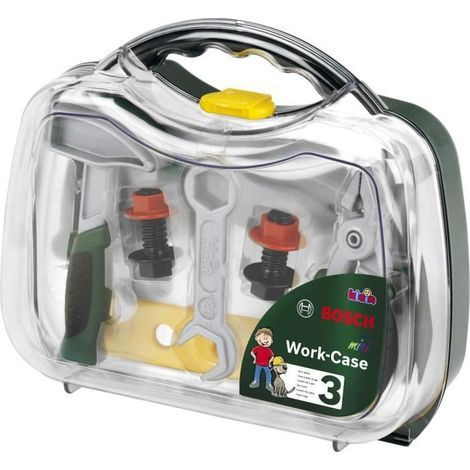 Maleta de herramientas transparente Bosch con accesorios - KLEIN - 8452