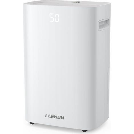 Déshumidificateur Portable 20L/Jour 3 Modes au Choix Réservoir Amobile 2,5 Drainage Continu Minuterie 24h 2 Mode du Vent (1/5)