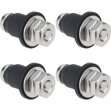 Lot de 4pcs Capteurs de Niveau d'eau RV 5mm à Visser 5/8x1x3/8 Pouces pour Réservoirs d'eau Fraîche (1/5)