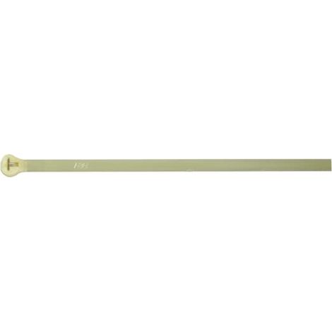 Serre-câbles Thomas & Betts, 92mm x 2.3 mm, Naturel, en Nylon 66 ( Prix pour Paquet de 1000 )