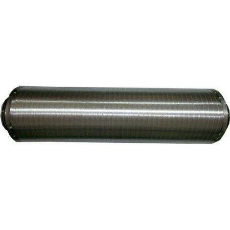 Wolf Silenziatore DN180 L:1000mm con isolamento 50mm, per CWL, 2575814