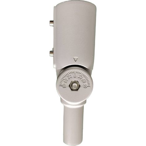 Mastarm für Strassenleuchten 90º Ø44 mm Drehbar Grau Grau (1/2)