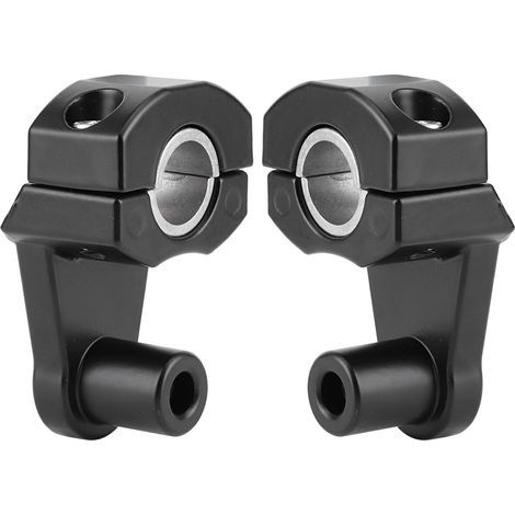 pieces 22mm/28mm universal swivel motorcycle handlebar riser bracket clamp CNC aluminum (1/5)