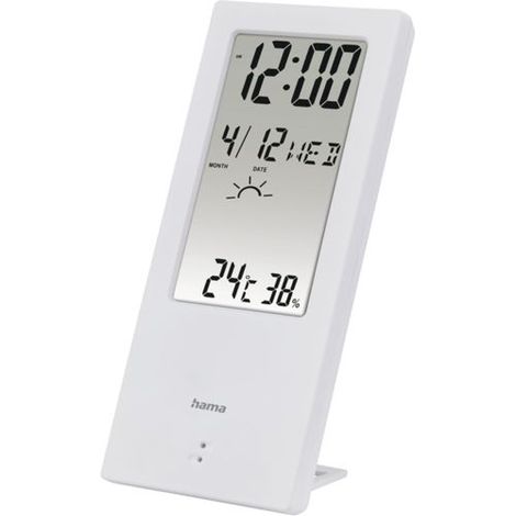 Hama Wetterstation TH-140 weiß Thermometer/Hygrometer    186366 (1/4)