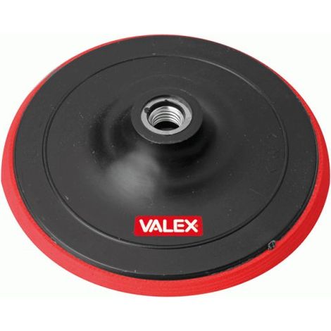 PLATORELLO CON VELCRO Ø180mm SMERIGLIATRICE M14 GAMBO 8mm TRAPANO VALEX (1/6)