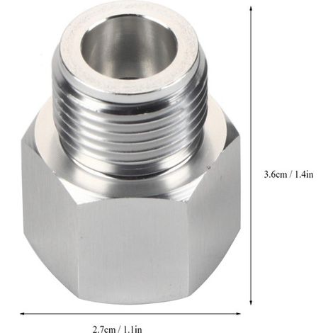 Adaptateur de Cylindre de CO2 TR21-4 vers W21.8 Connecteur de Bouteille de Gaz de Dioxyde de Carbone pour Bière Maison