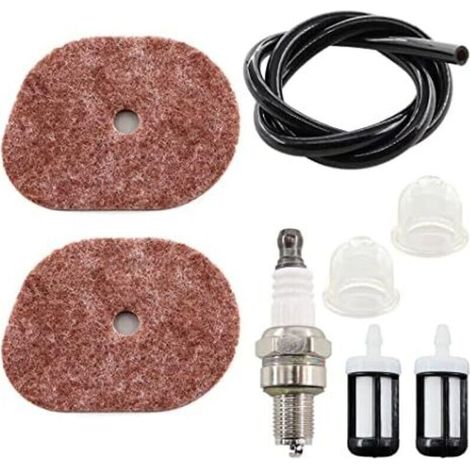 Vergaser-Luftfilter Kraftstofffilter für FS40 FS50 FS50C FS56 FS56R FS70 FS70RC KM56 KM56RC FC56 FC70 HT56C 4144 124 2800 0000 350 3513 Rasenmäher Freischneider CMR6H Zündkerze (1/4)
