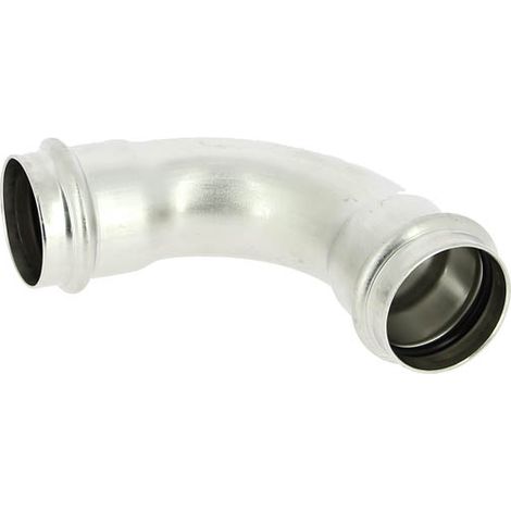 Courbe 90° inox 316 à sertir Femelle Ø42