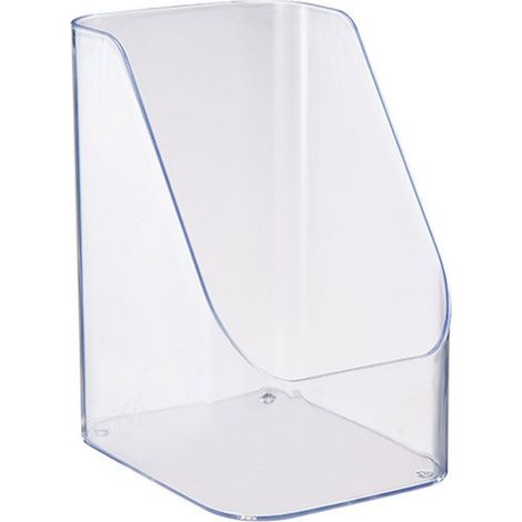 Porte-brosses maquillage, organisateur transparent en plastique pour bureau et vanity, boîte de rangement cosmétique pour masques, soins, parfums, adapté salle de bain et cuisine (1/5)