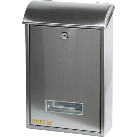 CASSETTA POSTALE MAURER "DELIVERY INOX" 25x10x39HCM (1/2)