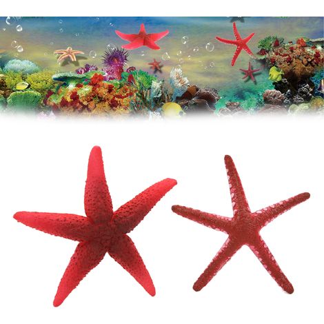 Décoration Aquarium Étoiles de Mer Lumineuses en Nuit Grand et Petit Modèles Combinaison Accessoires Paysage pour Aquarium - AUTRES (1/5)