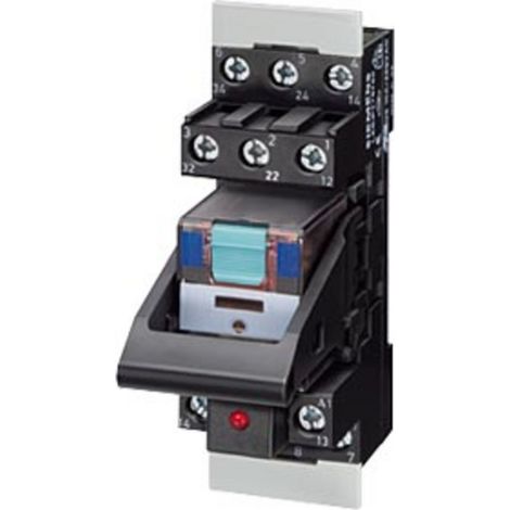 Relais modulaire Siemens lzs:pt5a5l24 4 contacts monostable LED (1/4)