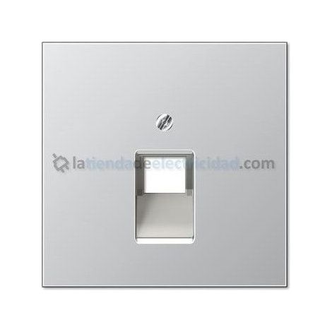 Copertura per telefono o presa dati RJ11-RJ45 ALUMINIUM JUNG AL 2969-1 UA