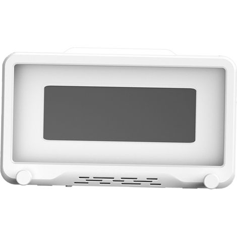 Support mural pour téléphone portable étanche avec coque tactile, pour salle de bain, cuisine, miroir ou baignoire. (1/5)