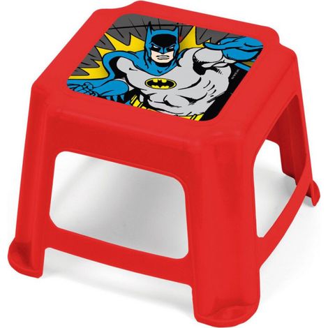 Tabouret en plastique - Batman - 21x27x27 cm (1/3)